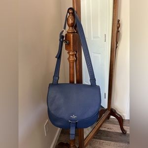 ♠️ NWOT Kate Spade New York, adjustable strap blue shoulder purse ♠️